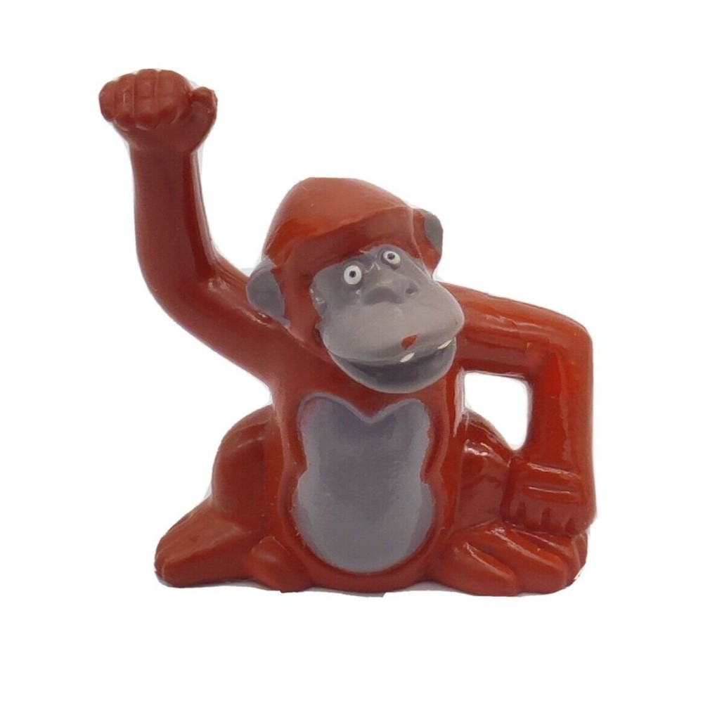 1 Jasman Animals Toy Toys PVC Figurines Monkey 1.75" Monkies Zoo Figurine Animal